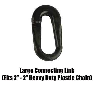 Large Connecting Links Connects 2" and 2" HD Plastic Chain