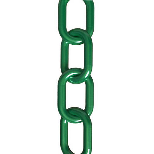 Green Plastic Chain Sold by the Foot