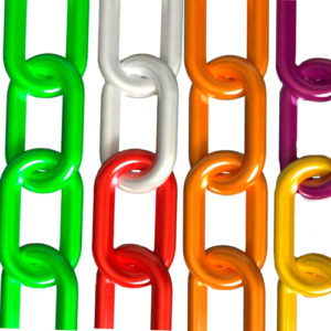 plastic chain link bulk