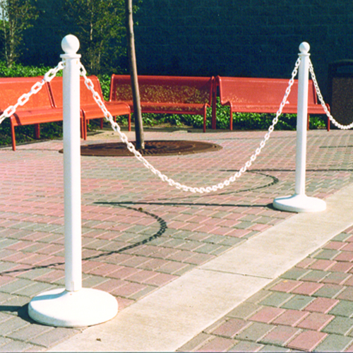 Plastic Stanchions from Plastic Chain Link for Plastic Stanchion and Chain Crowd Control Barriers