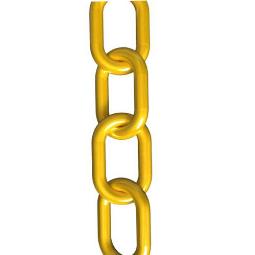 Yellow Plastic Chain Sold by the Foot
